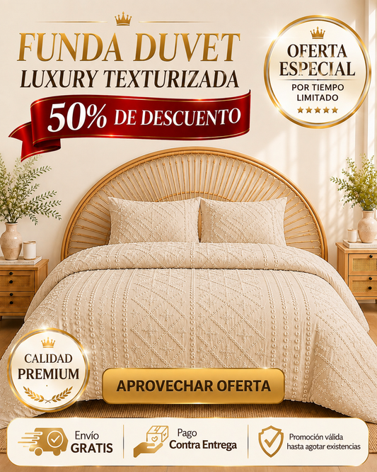 Funda Duvet Luxury Texturizada